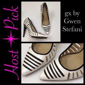 🌟HP🌟 GX Gwen Stefani Die Cut Heels Sz 10m